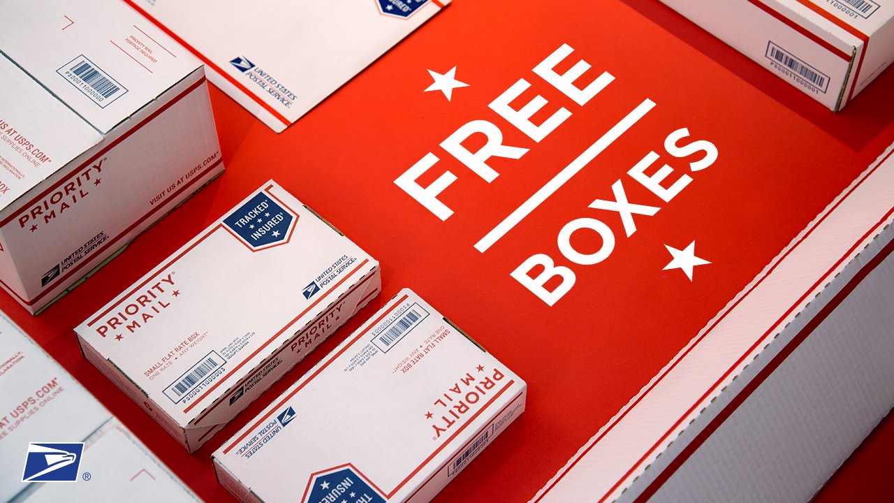 Free USPS Boxes and Envelopes