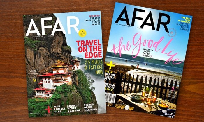 Free AFAR Magazine Subscription