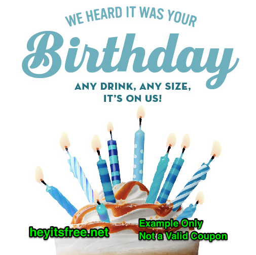 Caribou Coffee Birthday Freebie