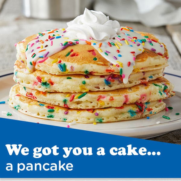 Free IHOP Birthday Freebie