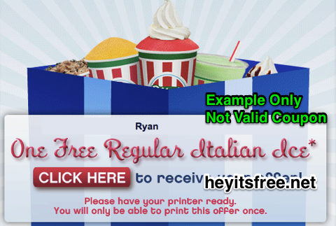 Free Rita's Italian Ice