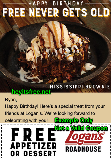 Logan S Roadhouse Birthday Freebie Hey It S Free