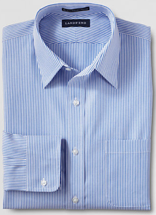 Lands End No Iron Pinpoint Shirts