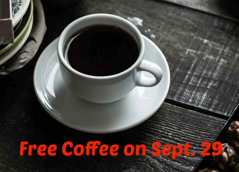 Free Coffee on National Coffee Day