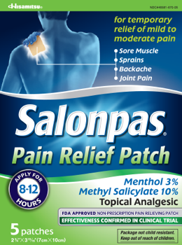Free Salonpas Pain Relief Patch