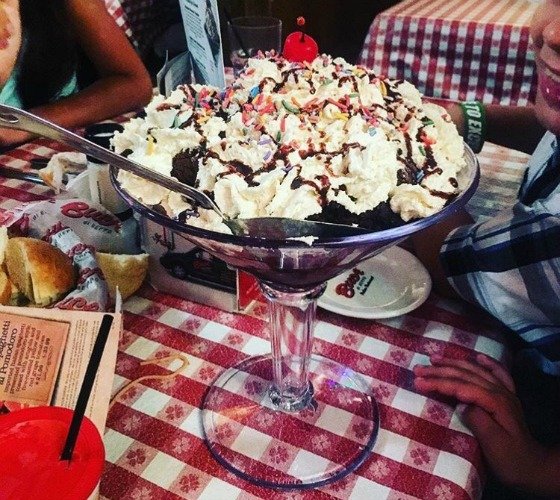 Free Buca di Birthday Brownie