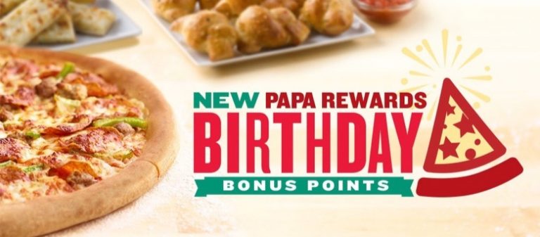 Papa Johns Birthday Freebie