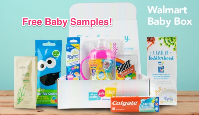 Free Walmart Baby Sample Box