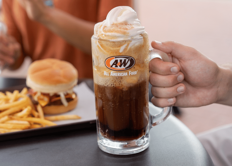 Free A&W Root Beer Float