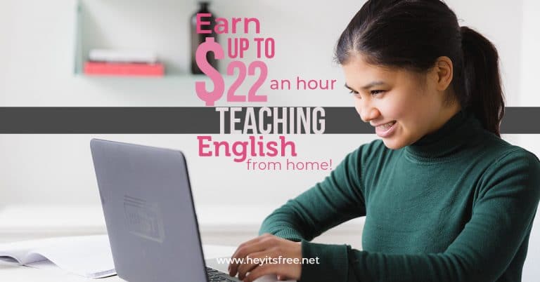 Earn $20+ per hour teaching English from home