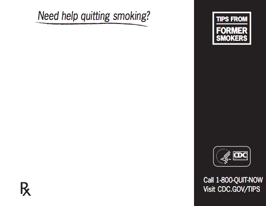 Free Quit Smoking Notepad