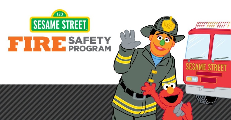 Free Sesame Street Fire Safety Coloring Book