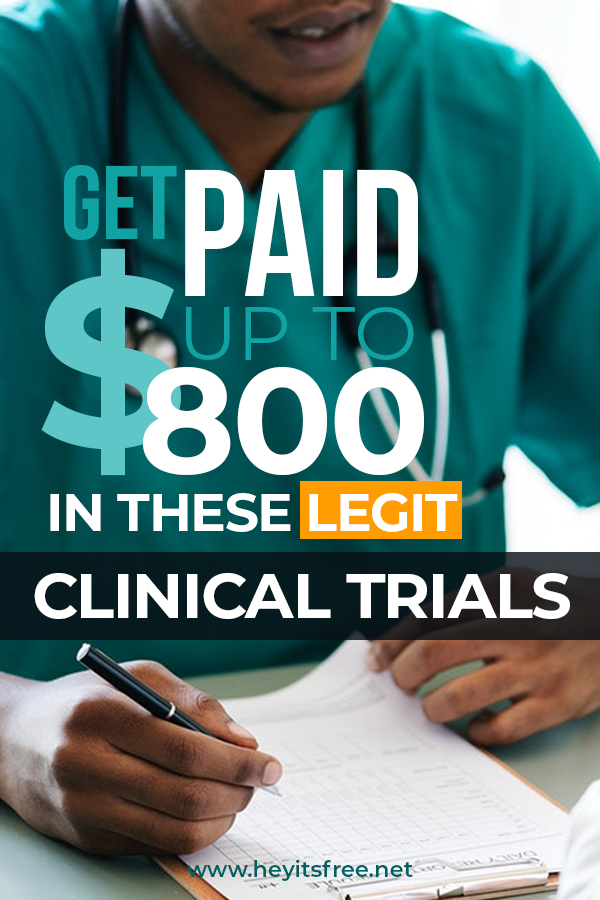 Free Paid Clinical Trials