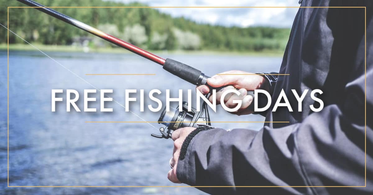 When is Free Fishing Weekend in Iowa 