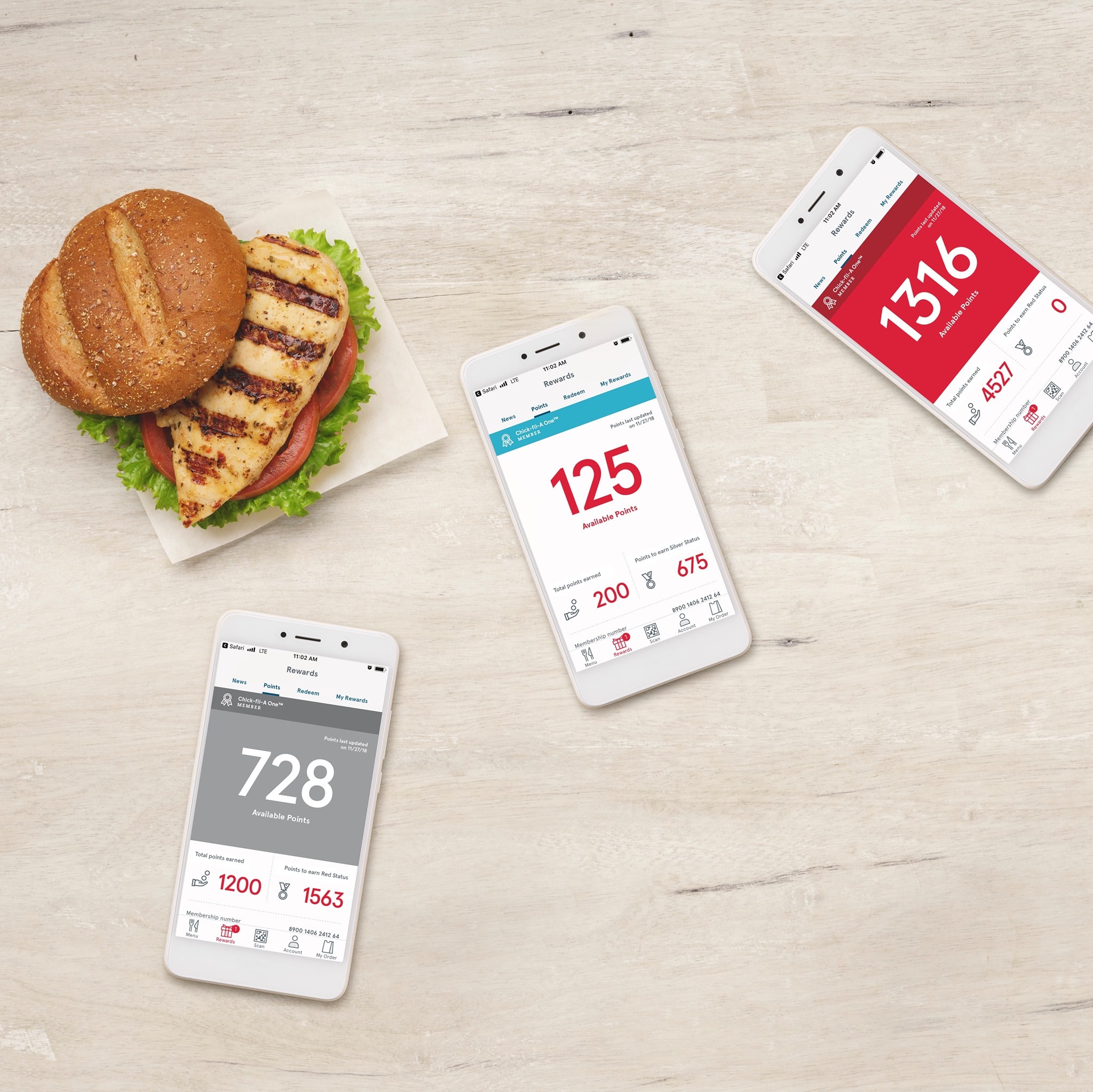 Free Chick-fil-A Rewards App Food