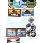 Free Atoll Board Stickers