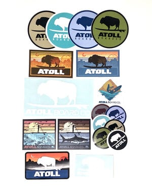 Free Atoll Board Stickers