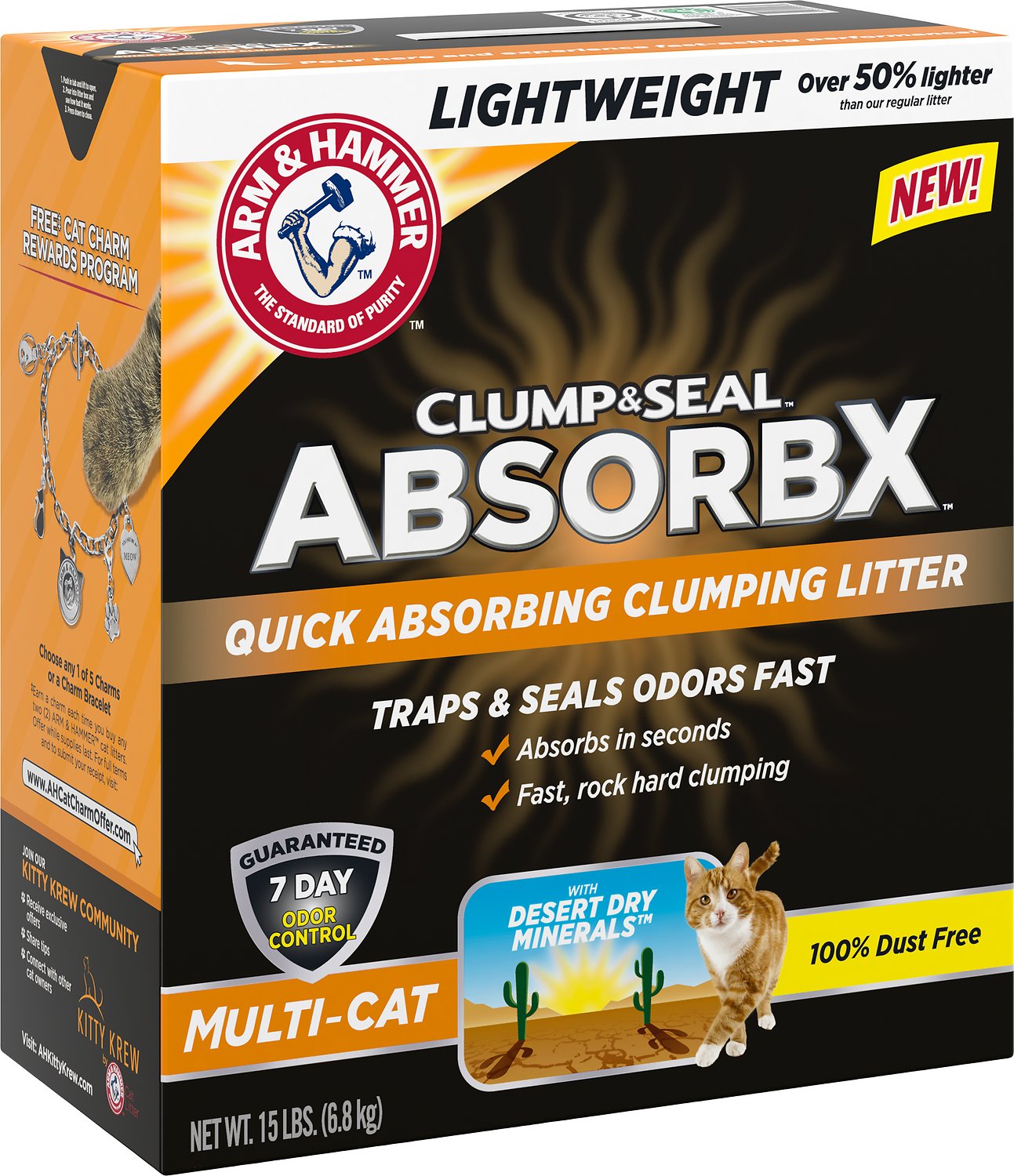 Arm & Hammer Clump & Seal Cat Litter Rebate