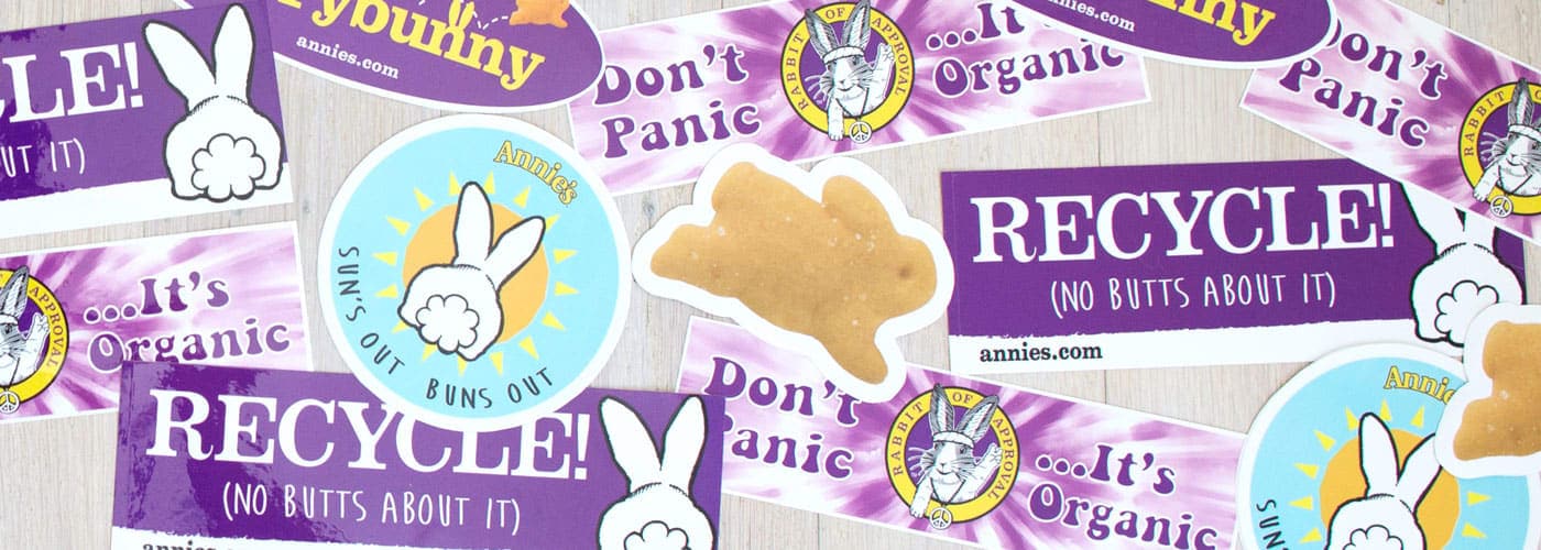 Free Annie's Stickers