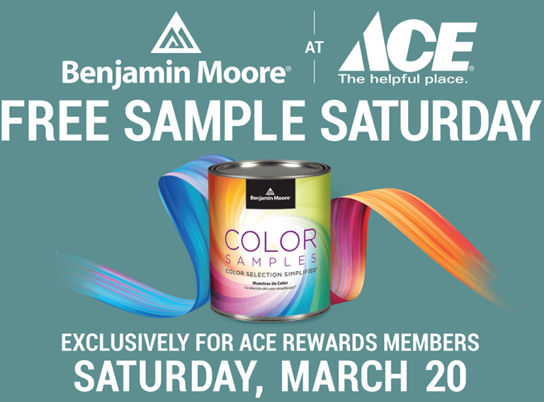 Free Benjamin Moore Paint Sample