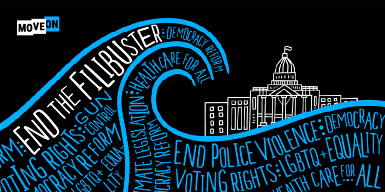 Free End the Filibuster Sticker