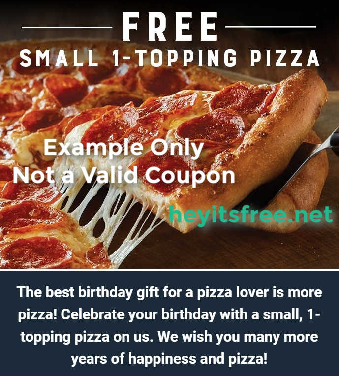 Marco's Pizza Birthday Freebie