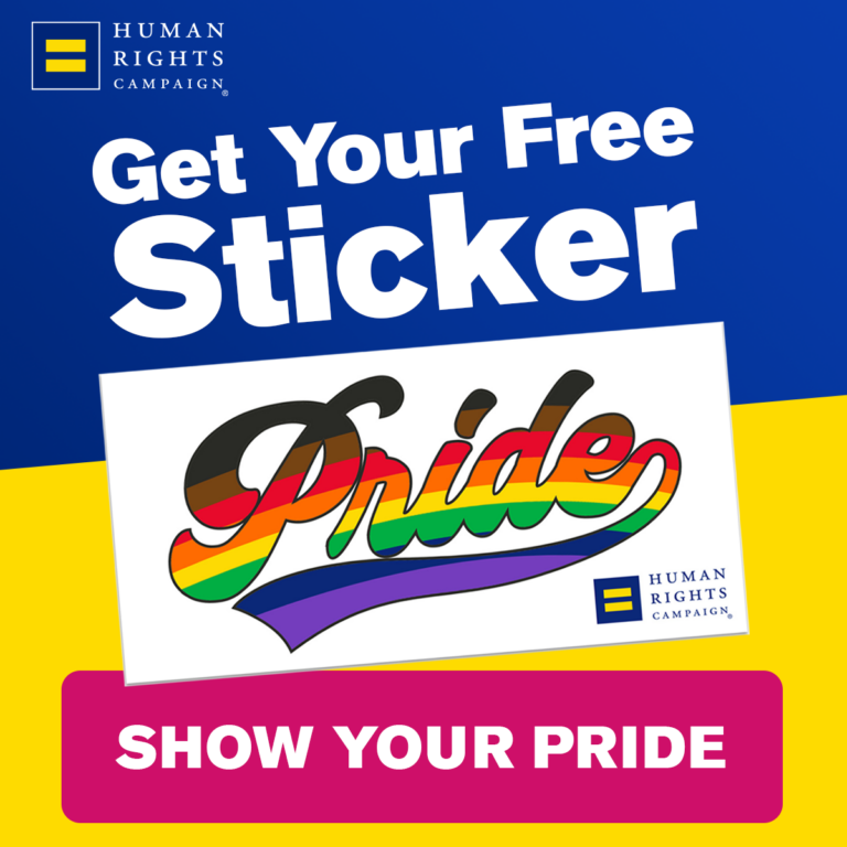 Free Pride Sticker