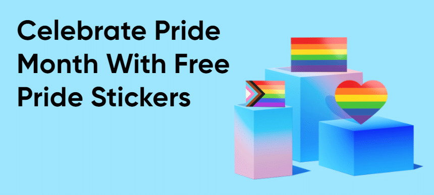 Free Pride Stickers