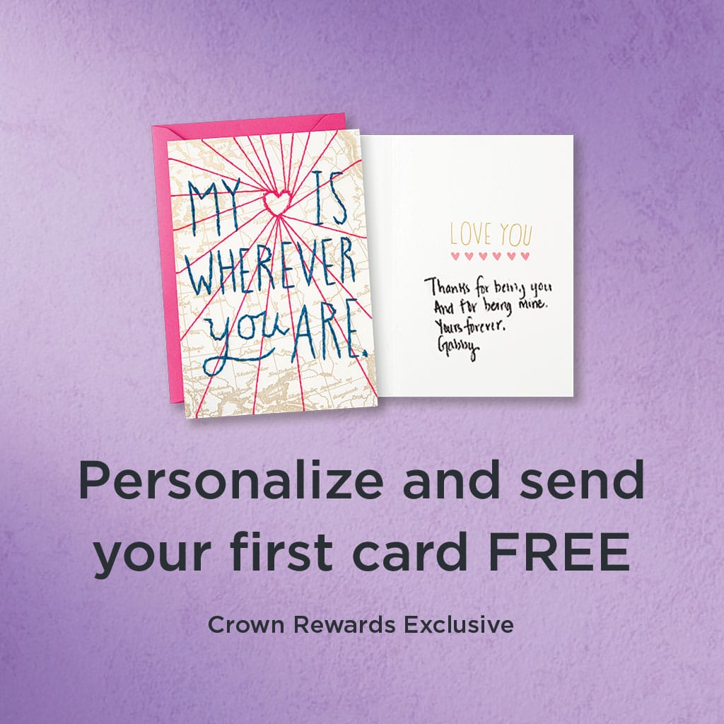 Free Hallmark Customized Greeting Card