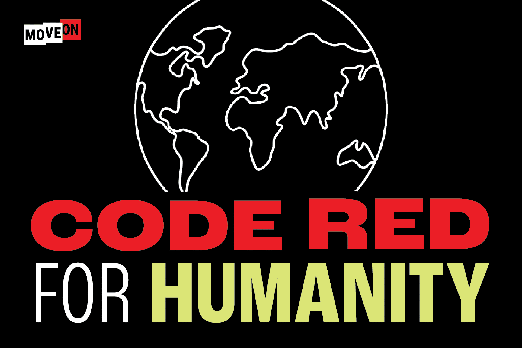 Free Code Red for Humanity Sticker