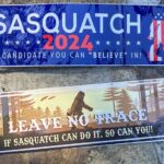 Free Sasquatch Bumper Stickers