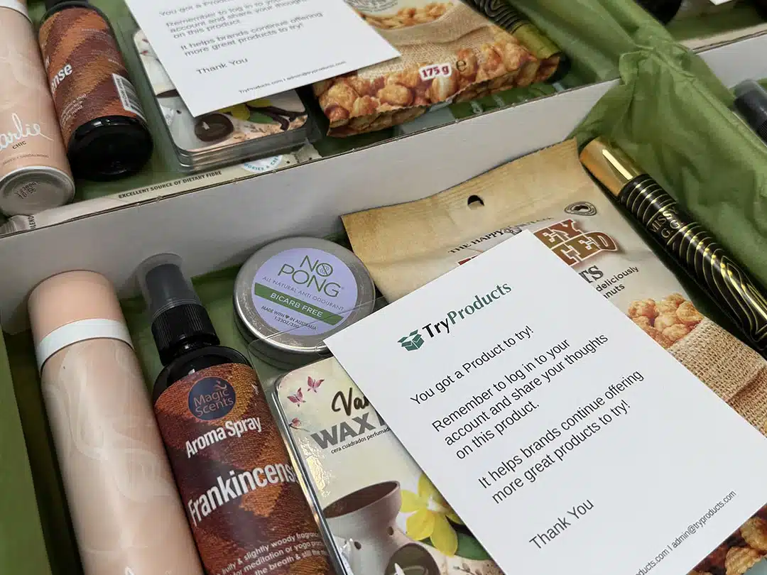 TryProducts Sample Boxes