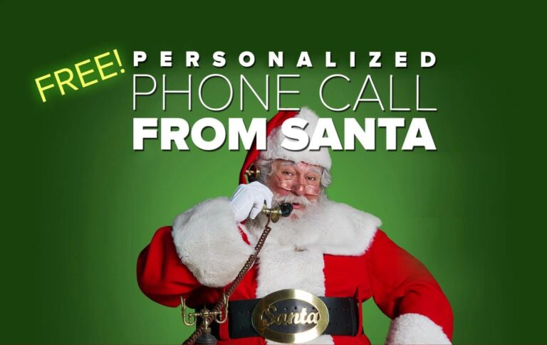 Free Phone Call from Santa
