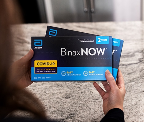 Free BinaxNow COVID Home Test