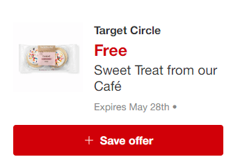 Free Target Cafe Sweet Treat