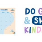 Free Do Good Share Kindness Sticker