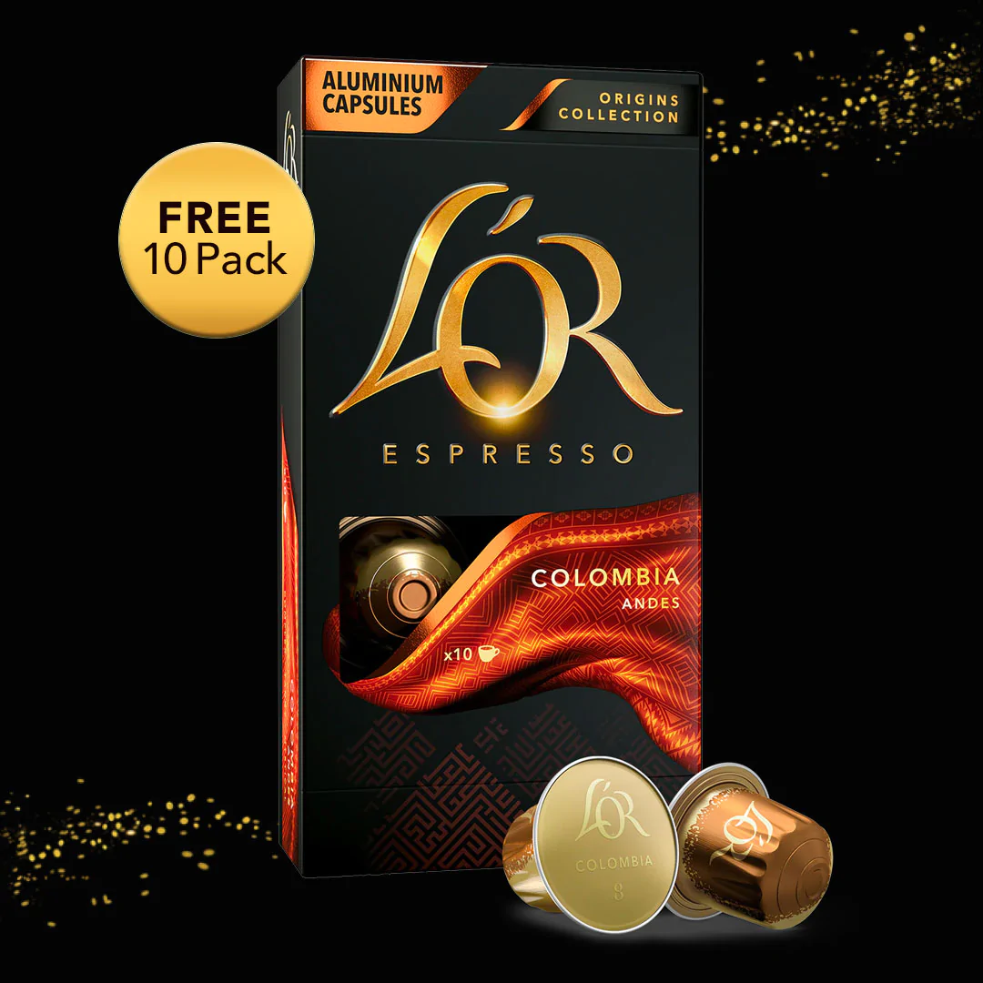 10 Free LOr Espresso Pods