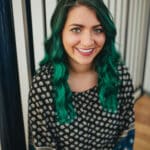 Juls Green Hair Headshot