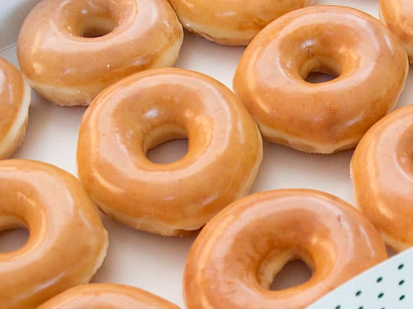 Free Krispy Kreme Glazed Doughnut