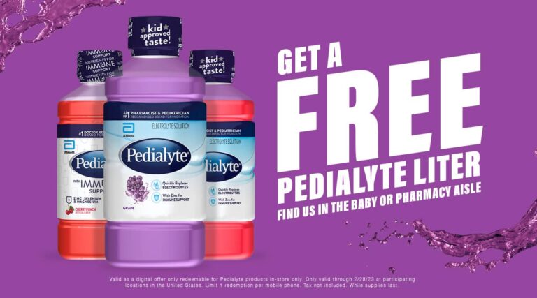 Free Pedialyte Coupon