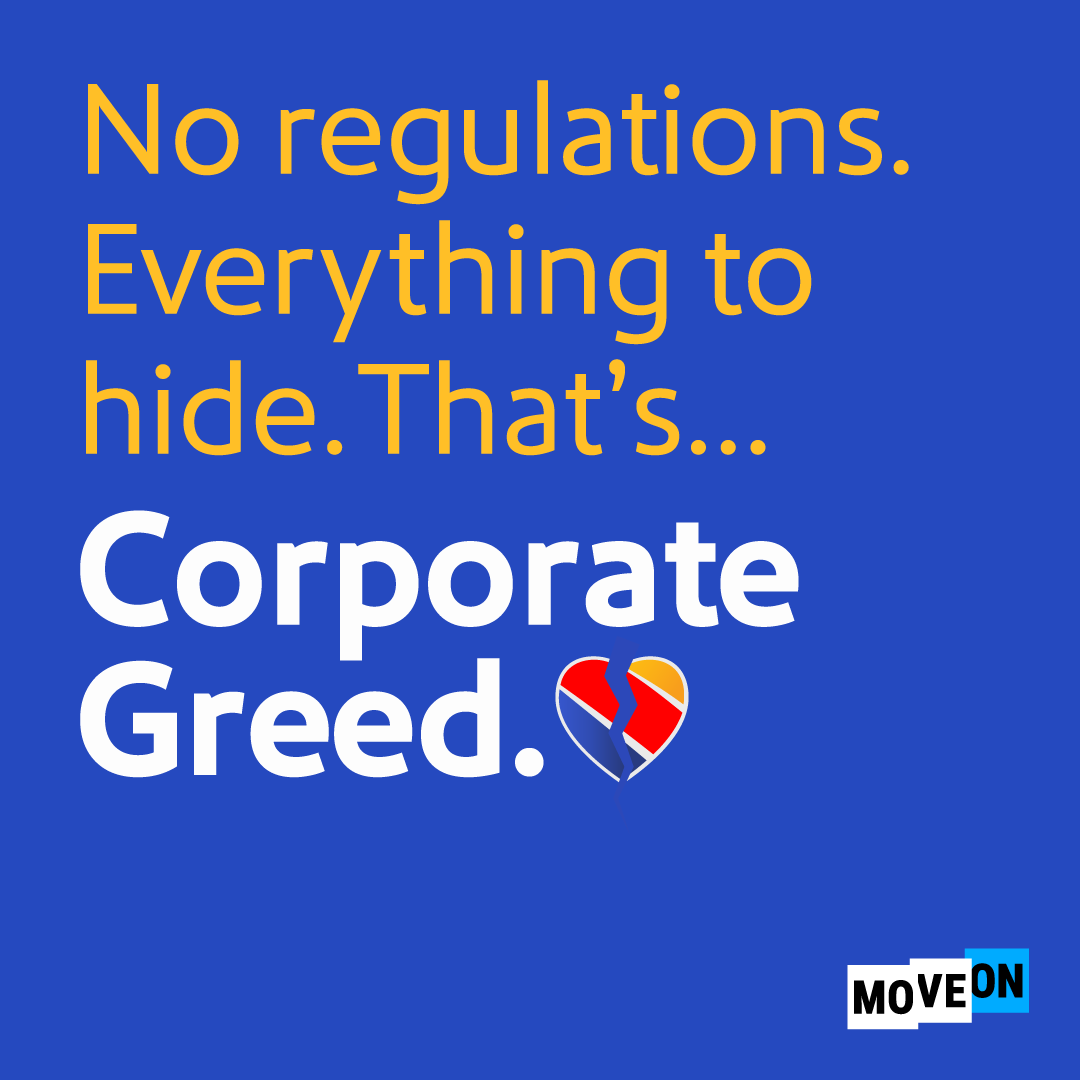 That's Corporate Greed Sticker