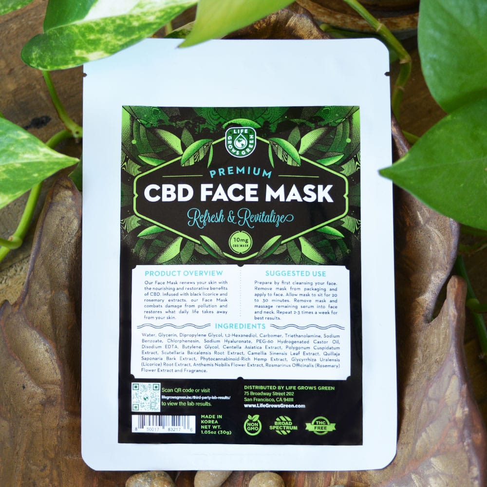 Free CBD Face Mask