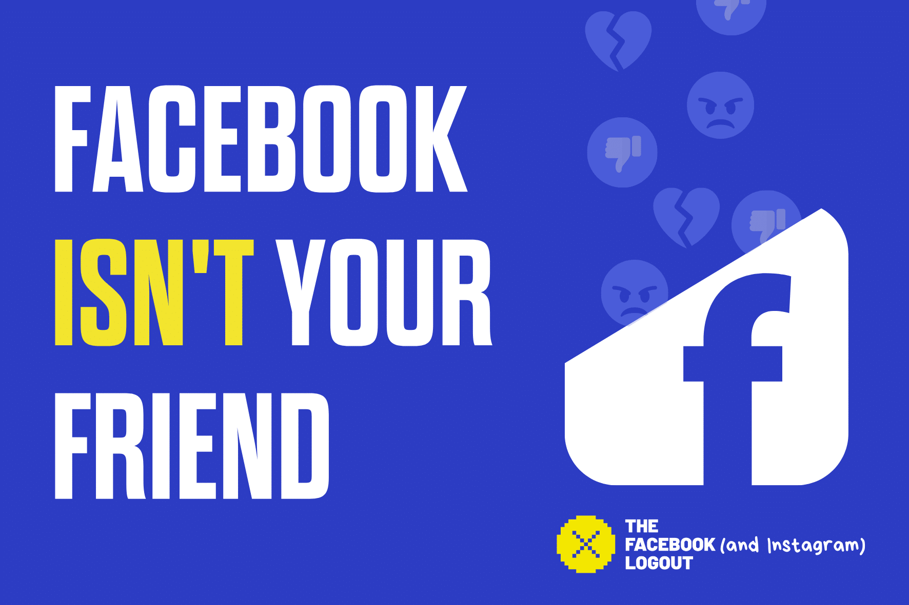 Free Facebook Isnt Your Friend Sticker