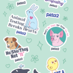 Free peta2 Stickers