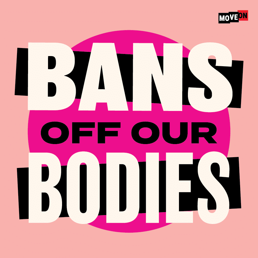 Free Bans Off Our Bodies Sticker