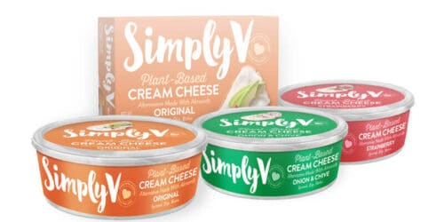 Free SimplyV Plant Based Cream Cheese