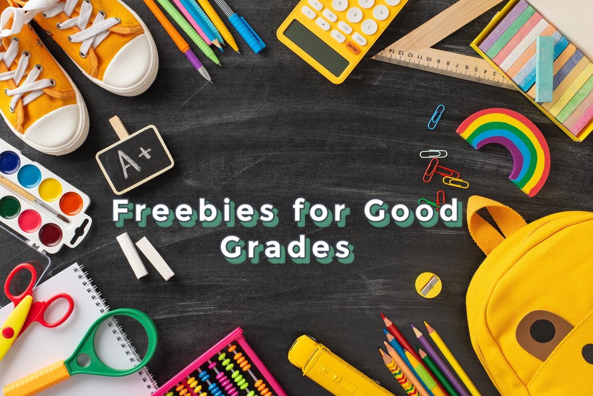 Freebies for Good Grades on Report Card