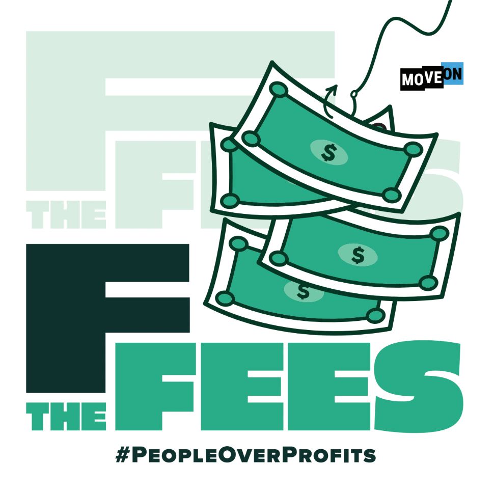 Free F the Fees Sticker