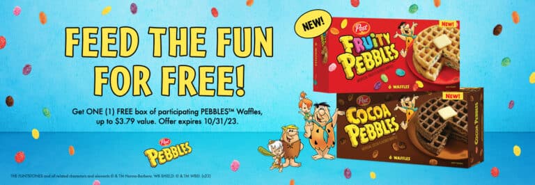 Free Pebbles Waffles