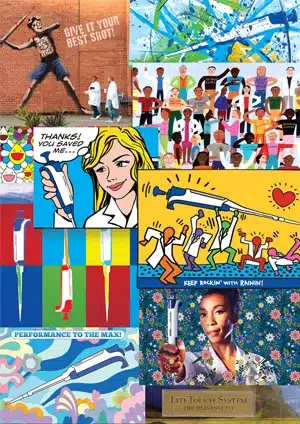 Free Rainin Art of Pipetting 2025 Calendar